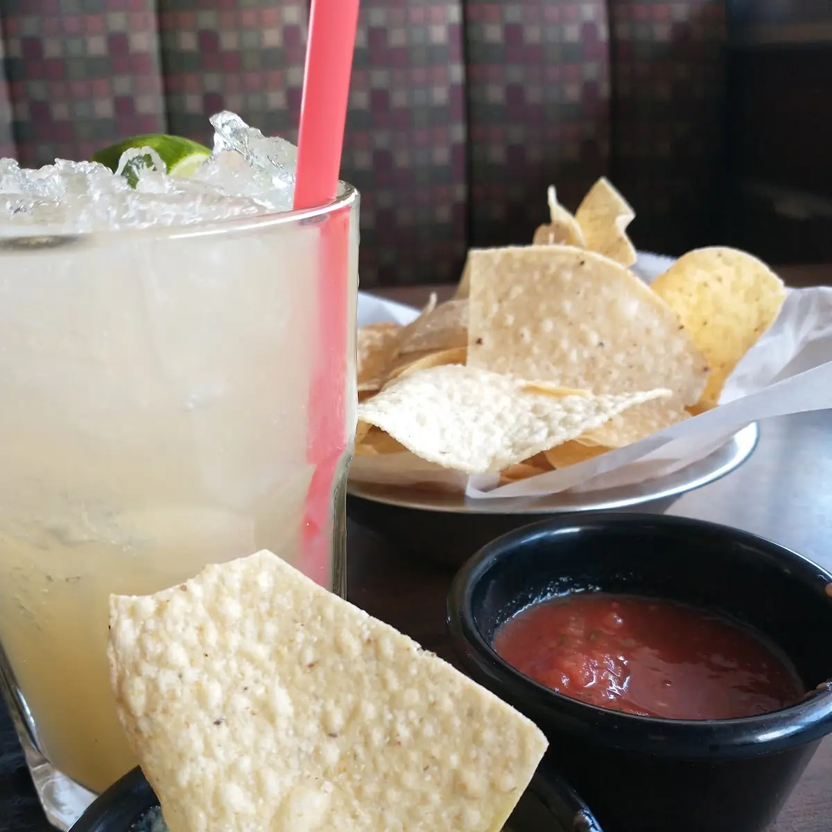 Top Shelf Margaritas Chips and Salsa