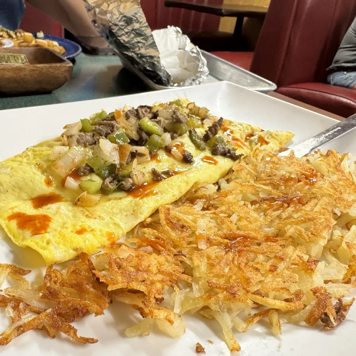 Fajita Omelette