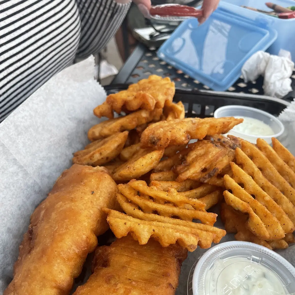 Battered Cod