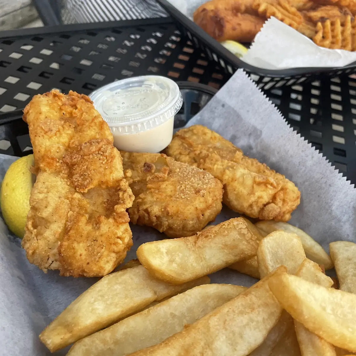 Lightly Breaded or Beer Battered Fried Cod