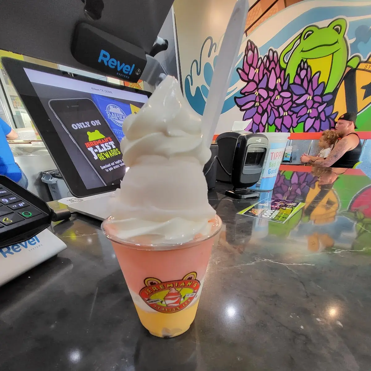 Passion Fruit Coconut and Mango Gelati