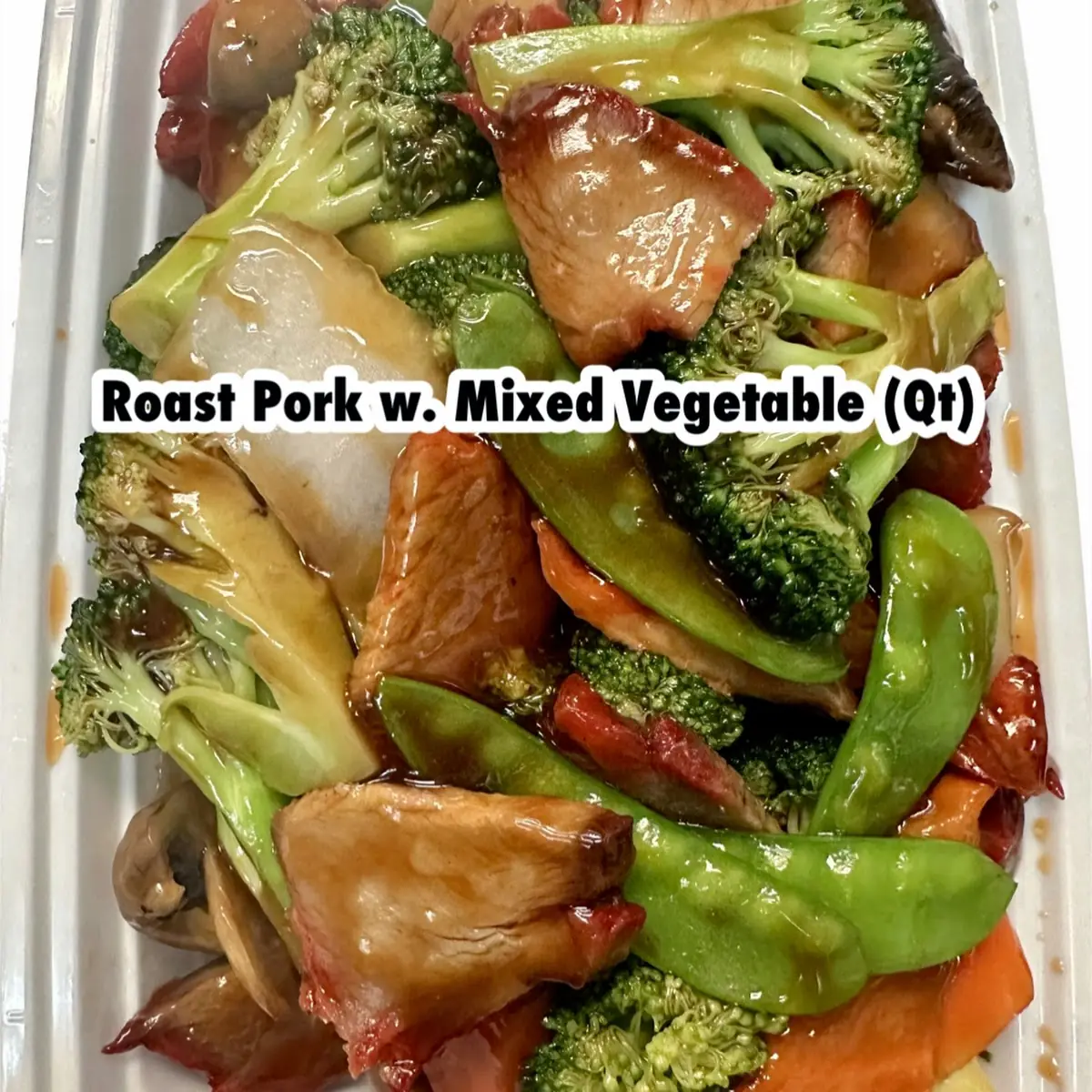 Roast Pork w Broccoli