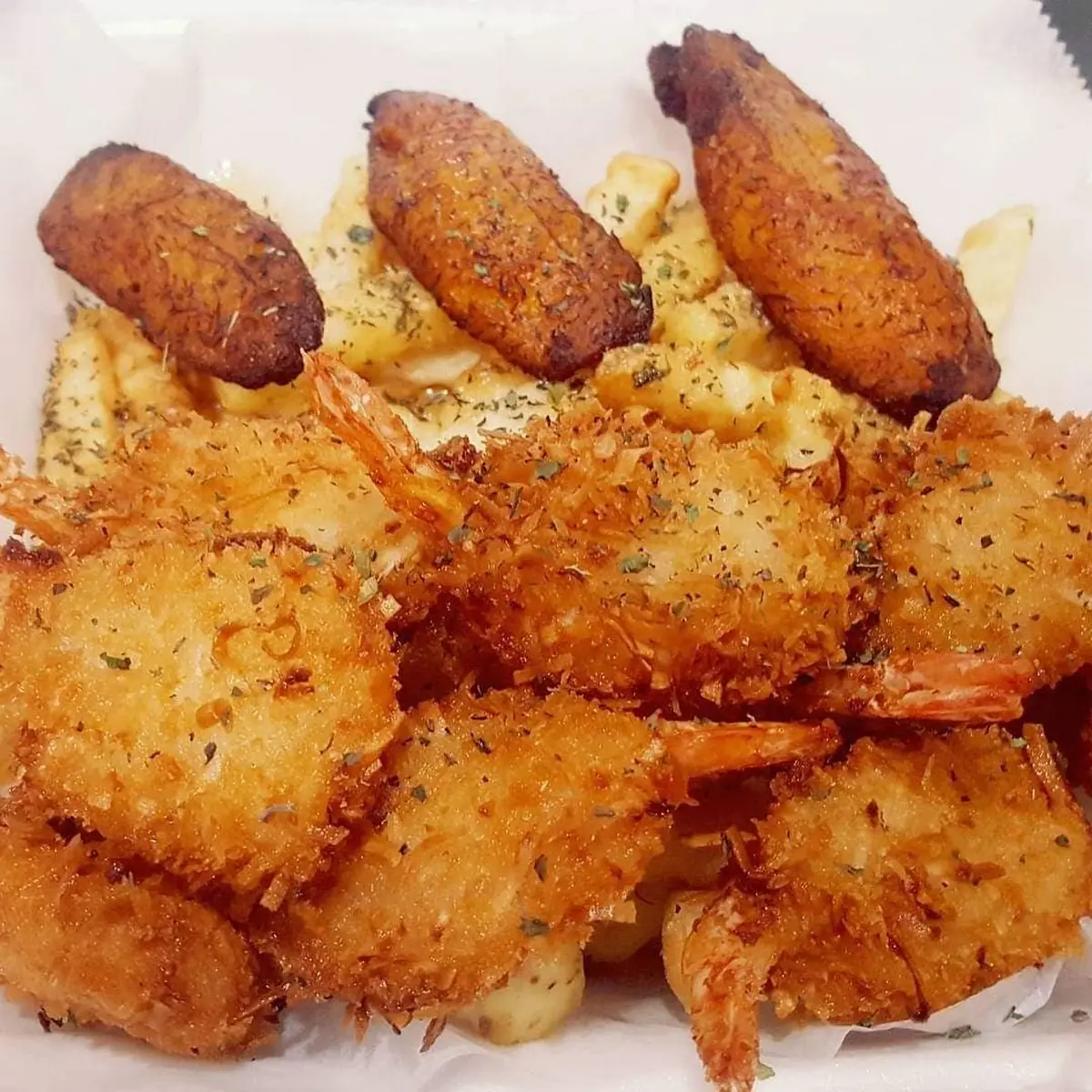 Coconut Shrimp Fries