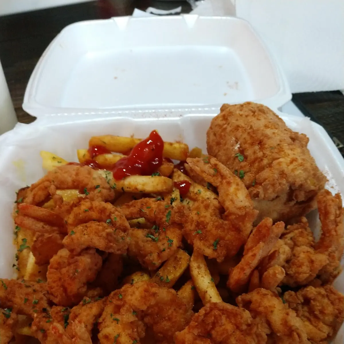Fried Fish & Shrimp Tray