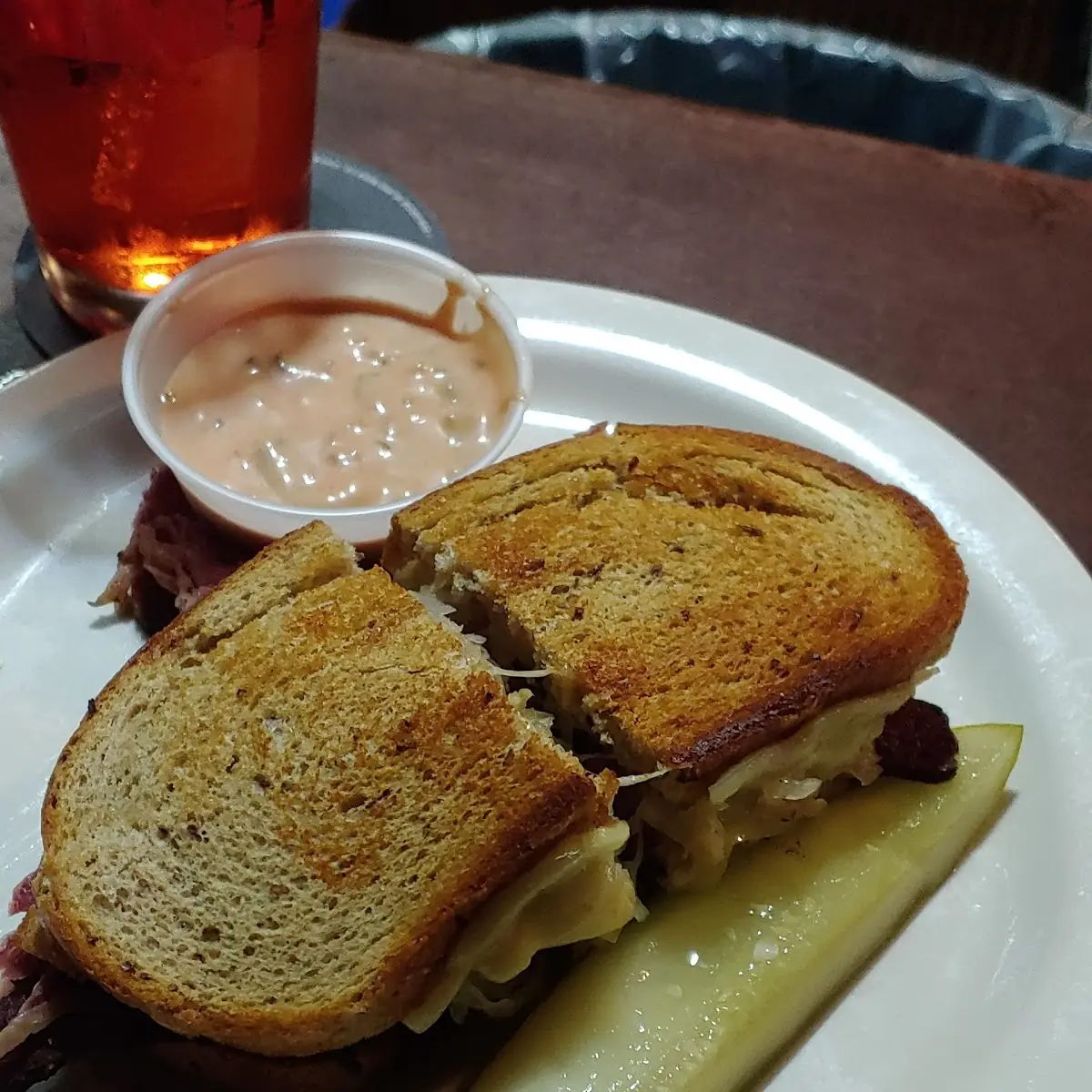 Hot Pastrami Sandwich