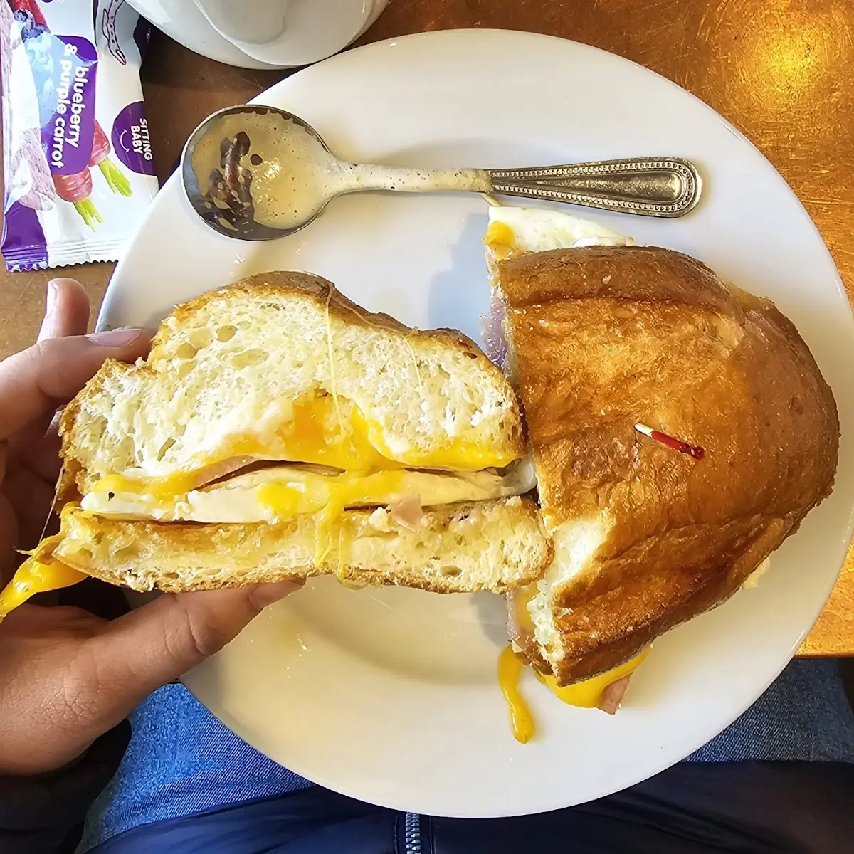Ham Breakfast Sandwich