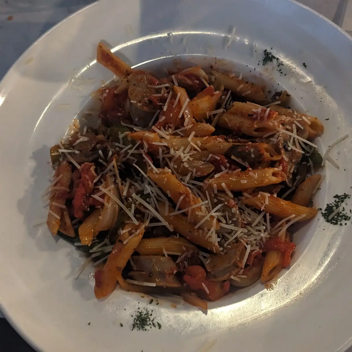 Italian Sausage Pizzaiola