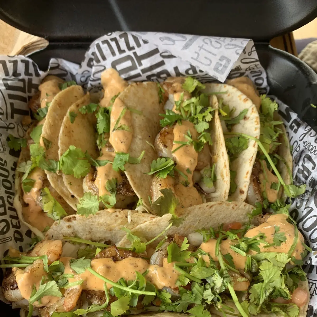Battered Fish or Shrimp Tacos