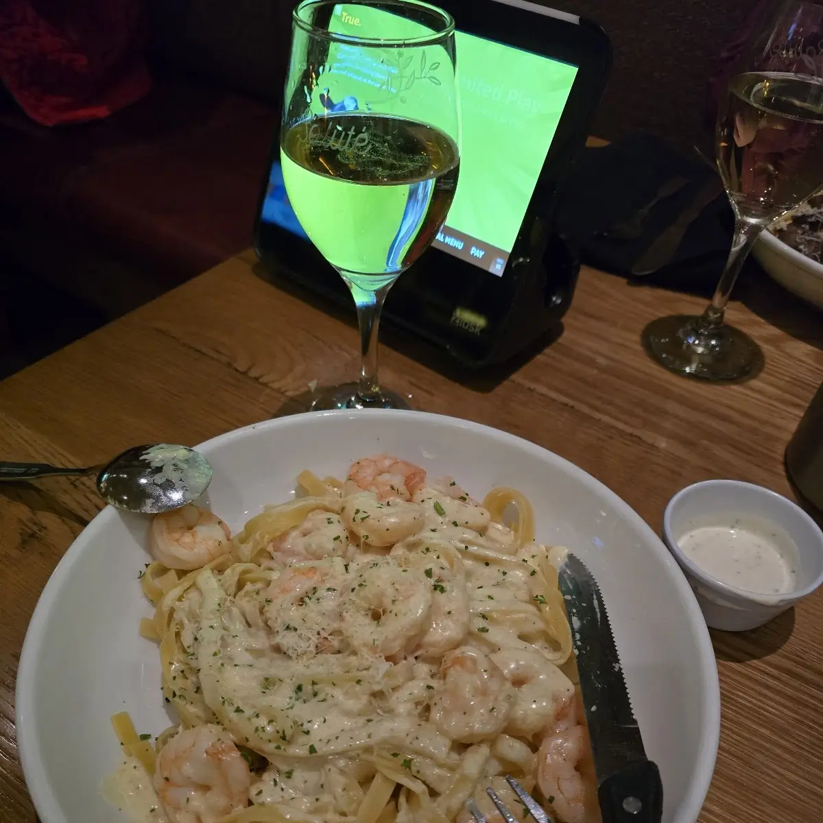 Shrimp Alfredo