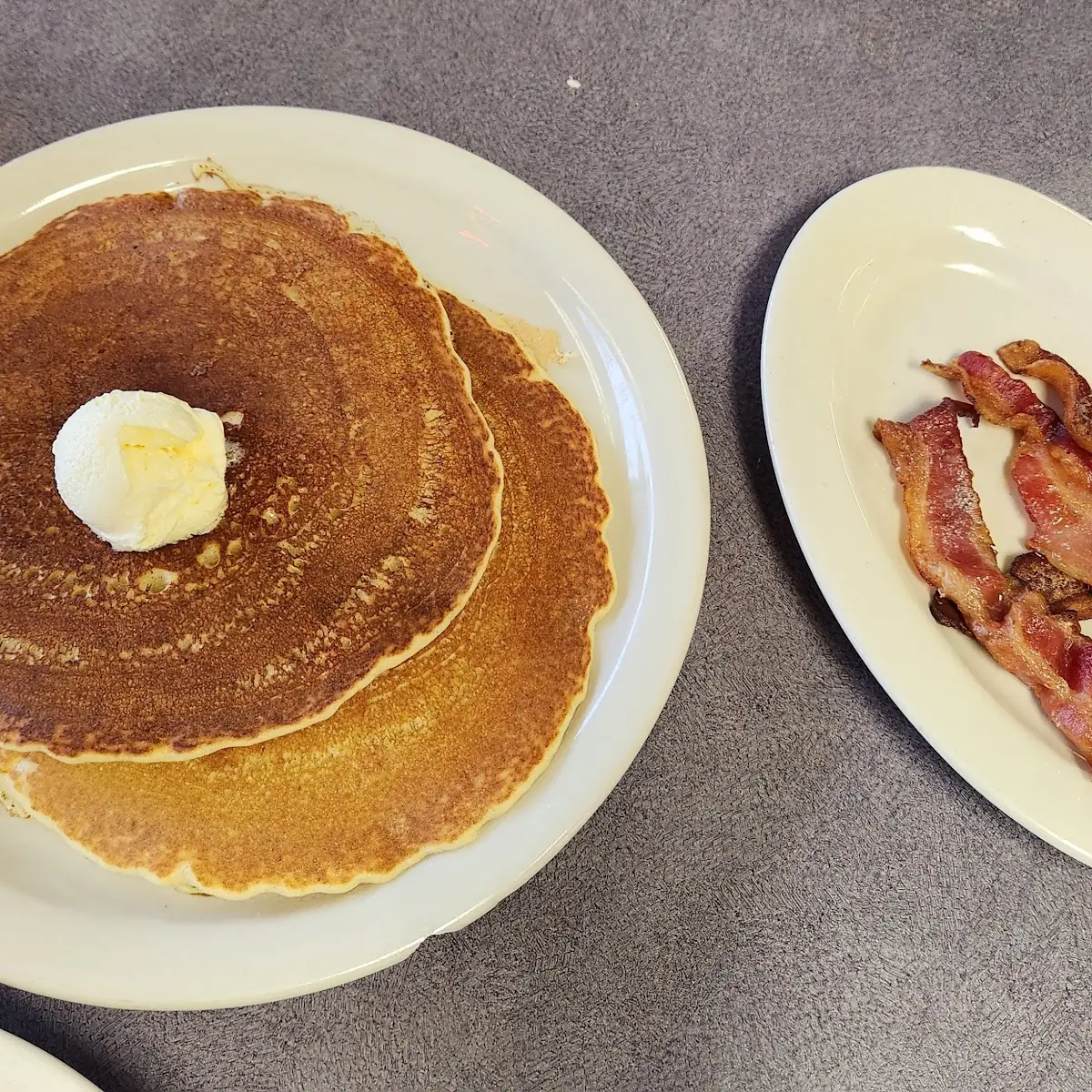 Buttermilk Pancakes & Meat