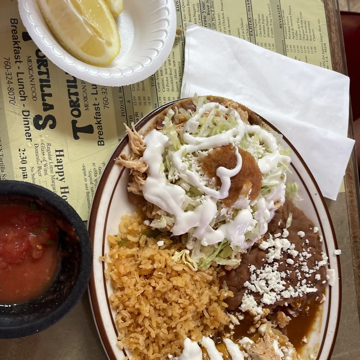 Cheese Enchilada w Chili Relleno