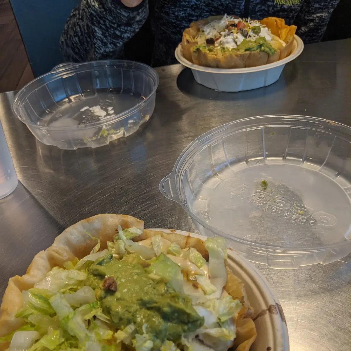 Burrito Bowl in Puff Shell