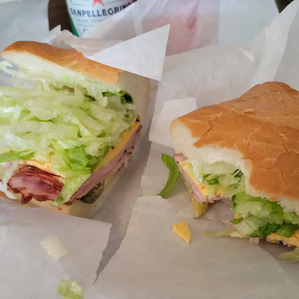 Ham and Cheese Sandwich