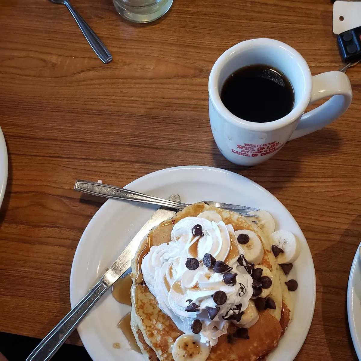 Jr Chocolate Chip Pancakes