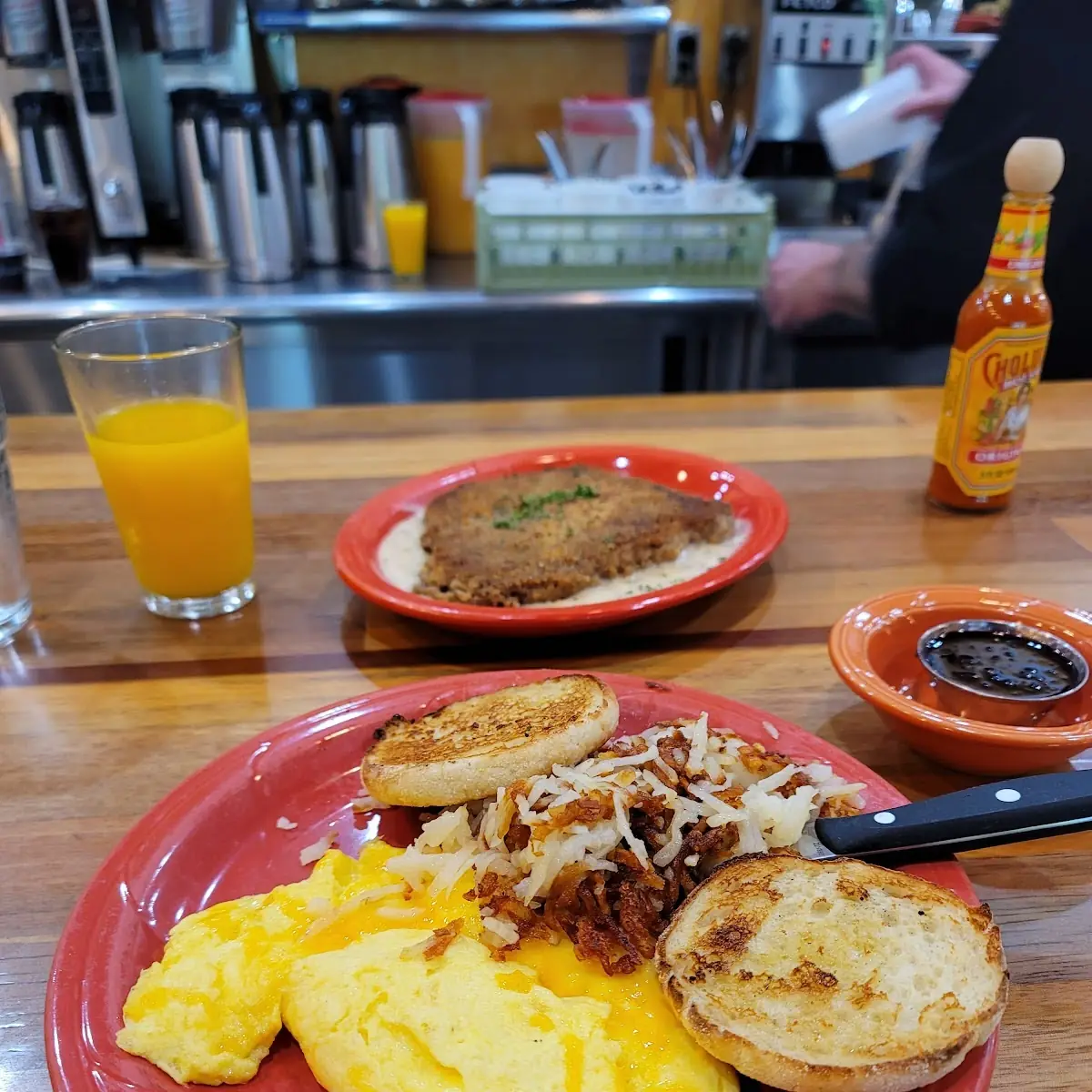Chicken Fried Steak & Eggs