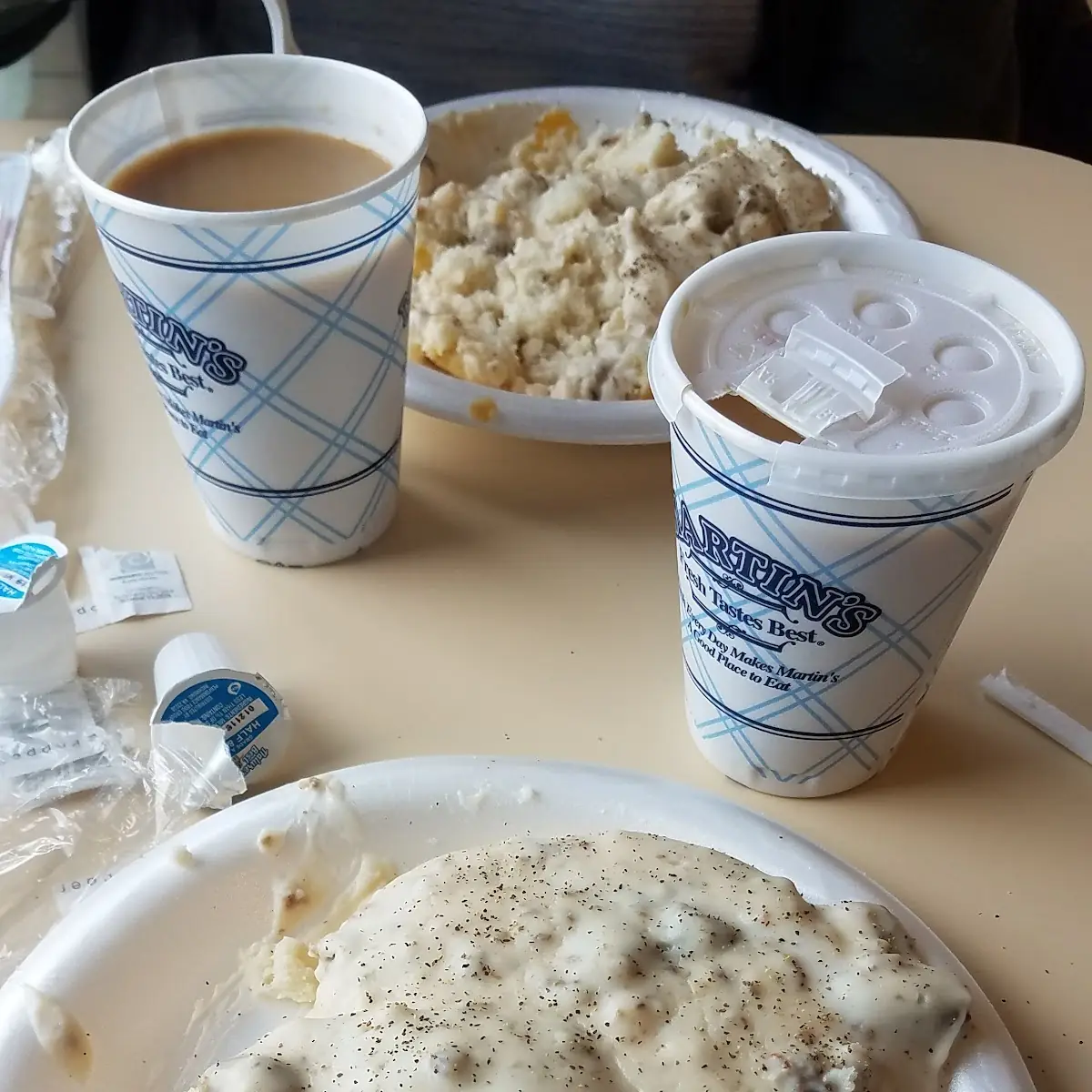 Sausage Gravy Biscuit