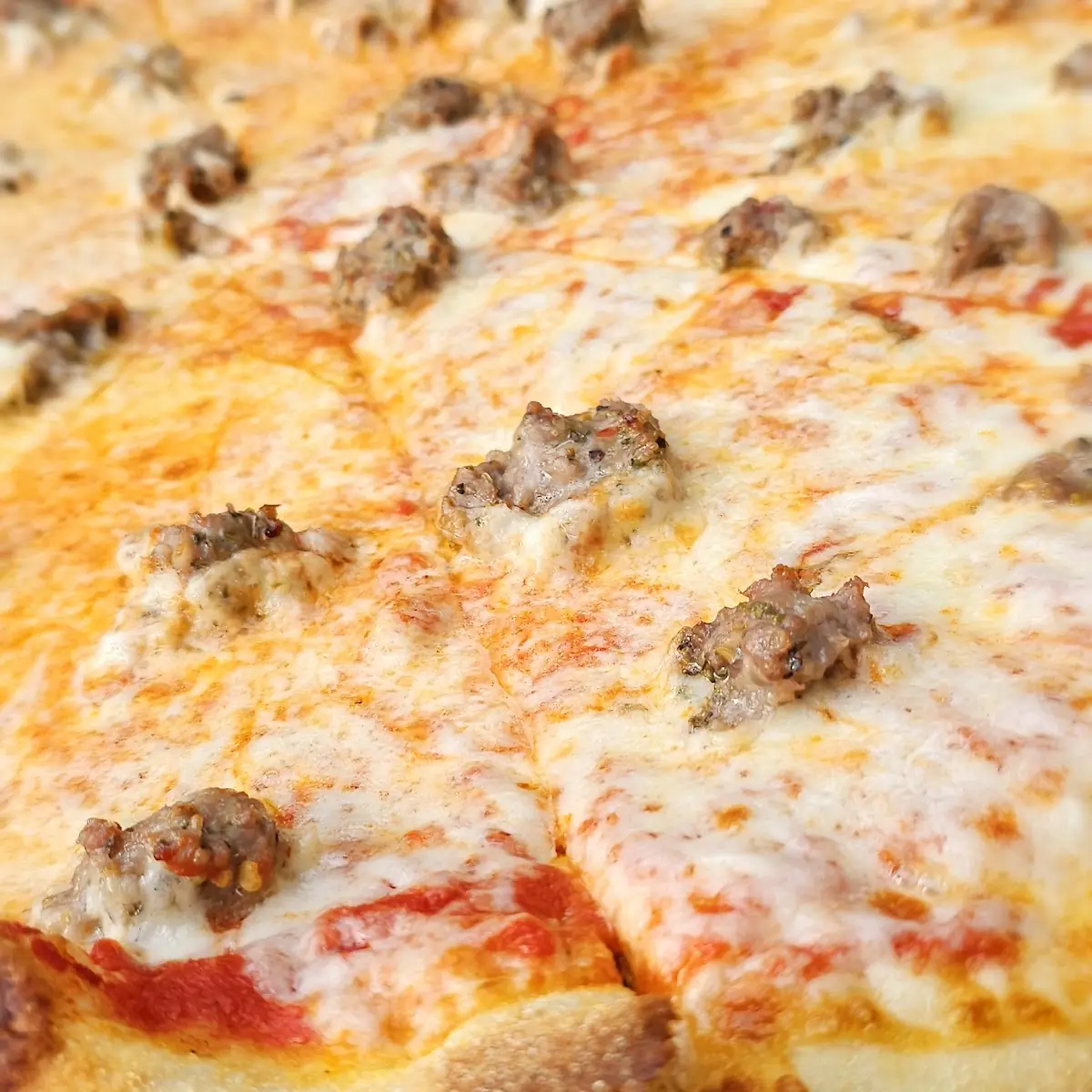 Meatball Pizza