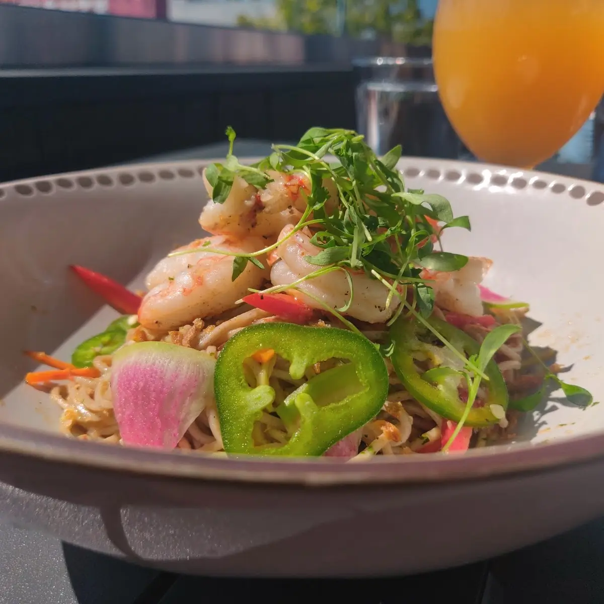 Mango Baja Fish Taco Trio