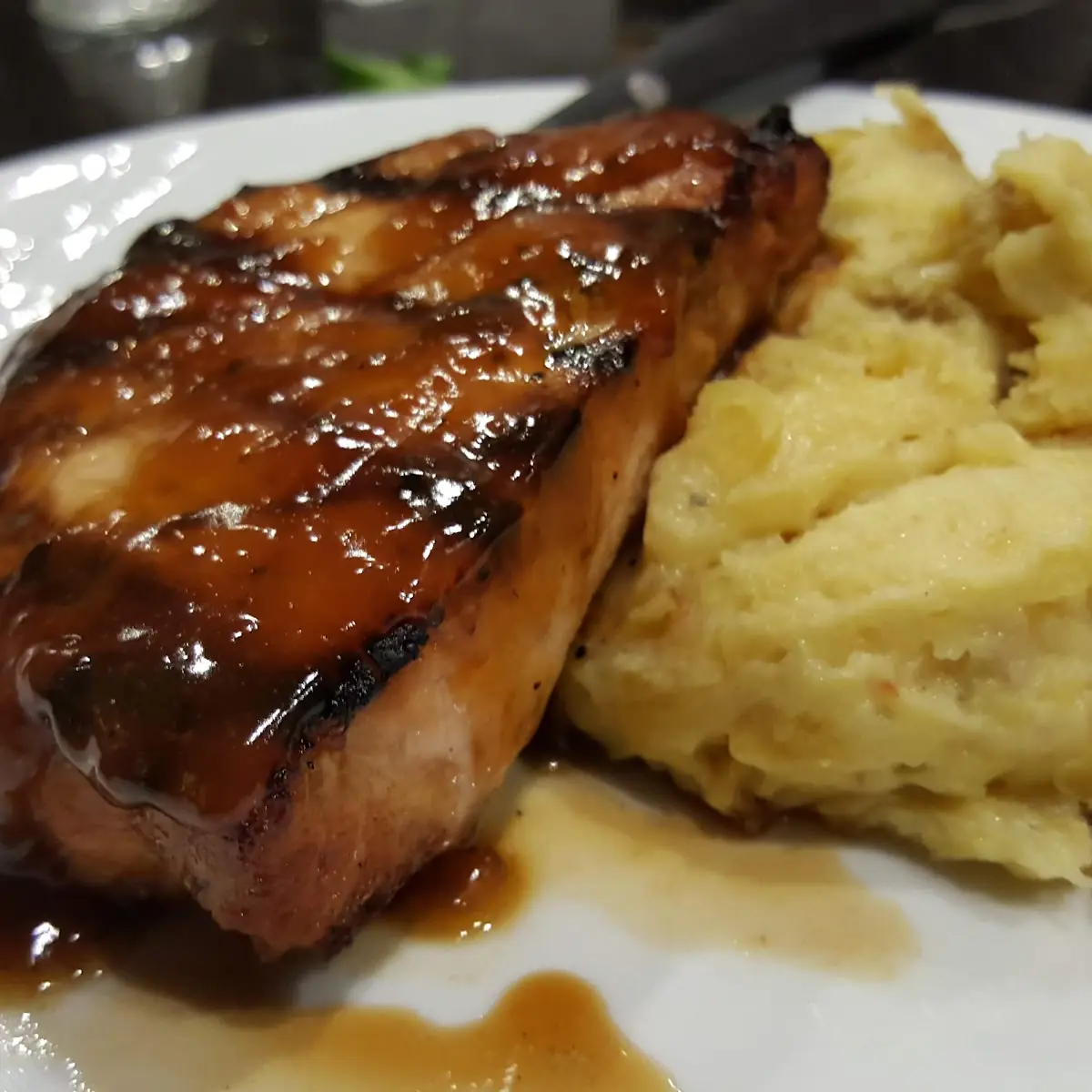 Pork Chops and Mashed Potatoes
