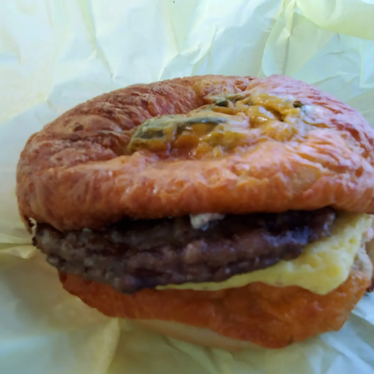 Breakfast Sandwich Sausage Egg