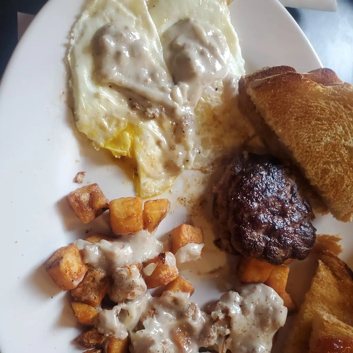 Eggs Sausage American Fries