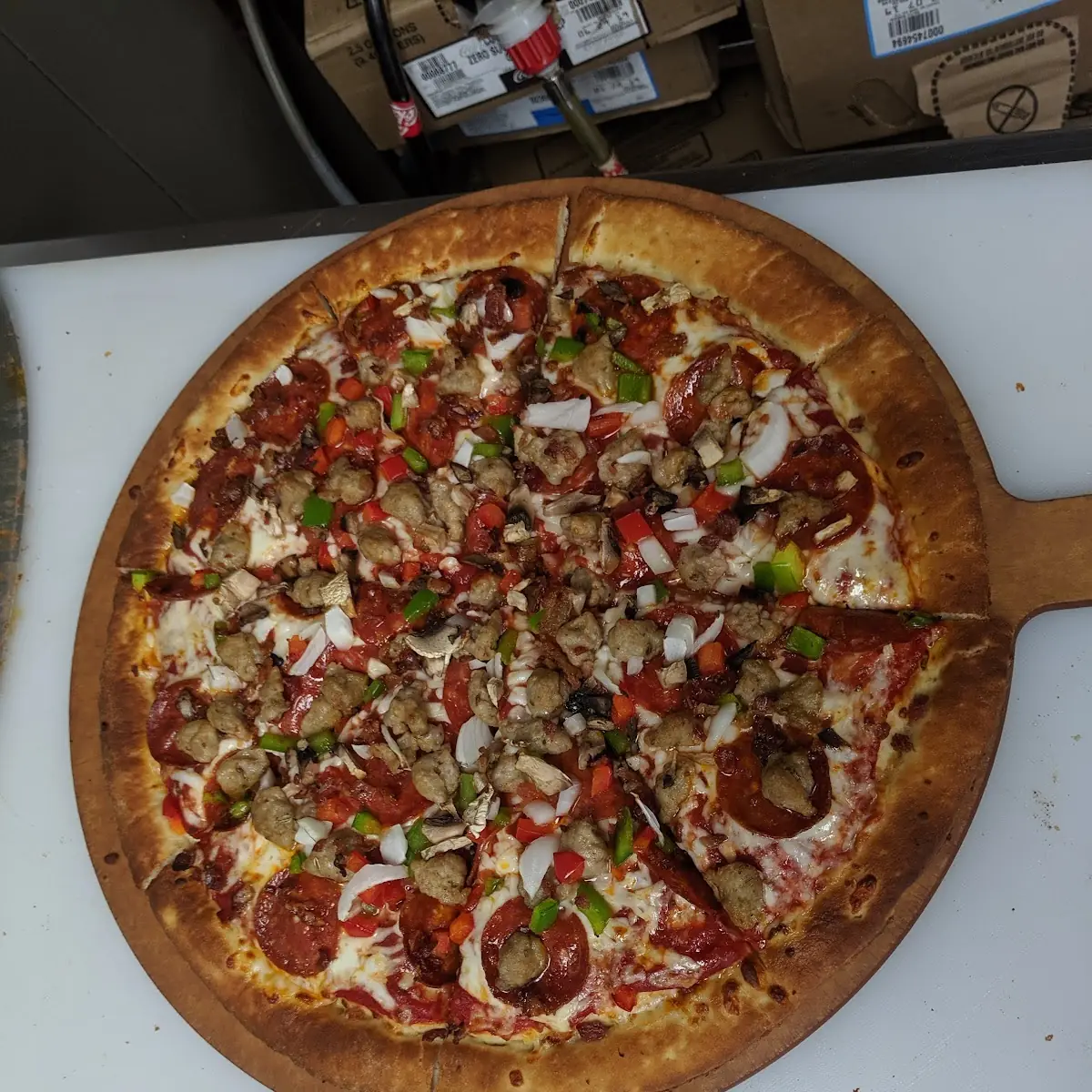 Hand-Crafted Traditional Pizza - The Works