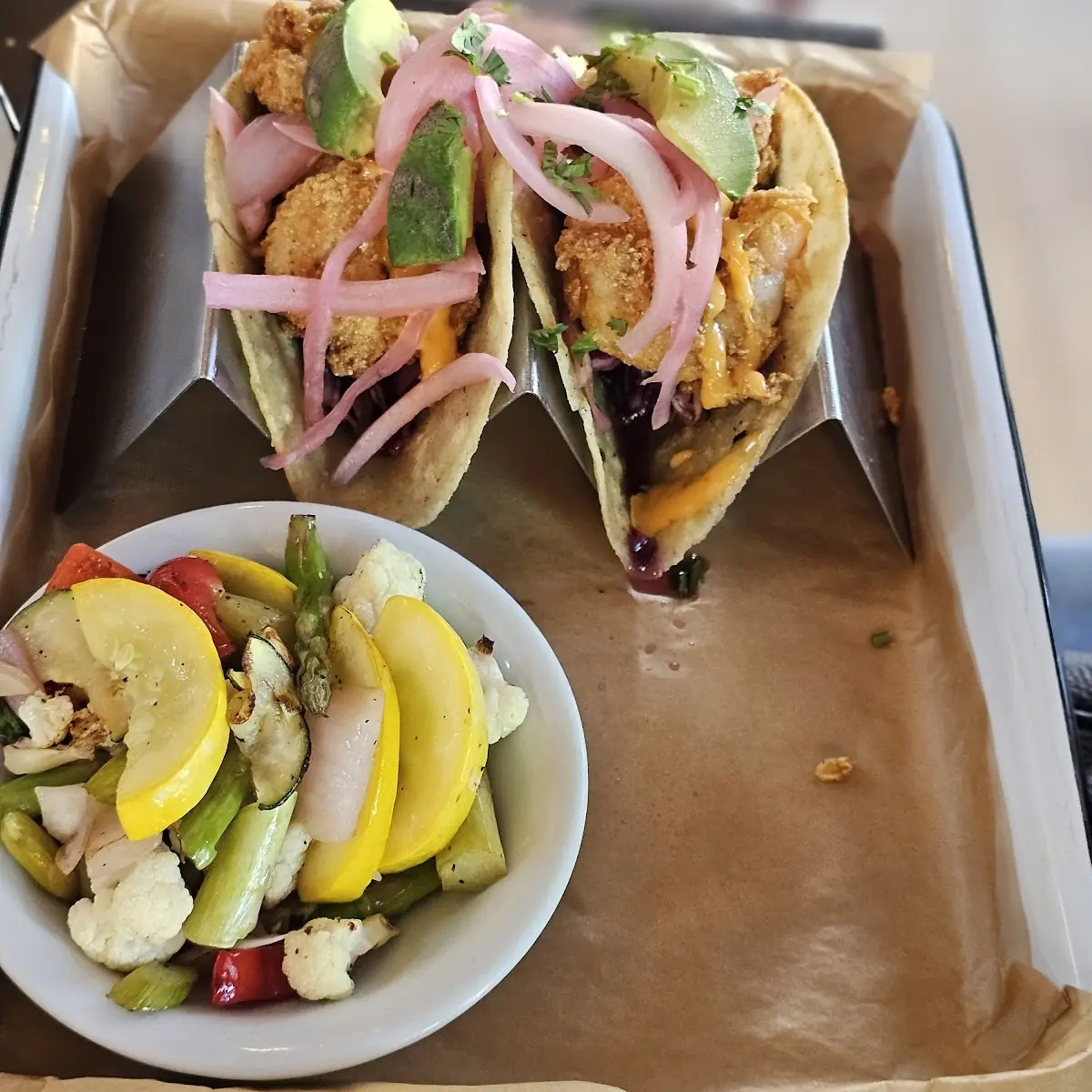 Fried Shrimp Tacos