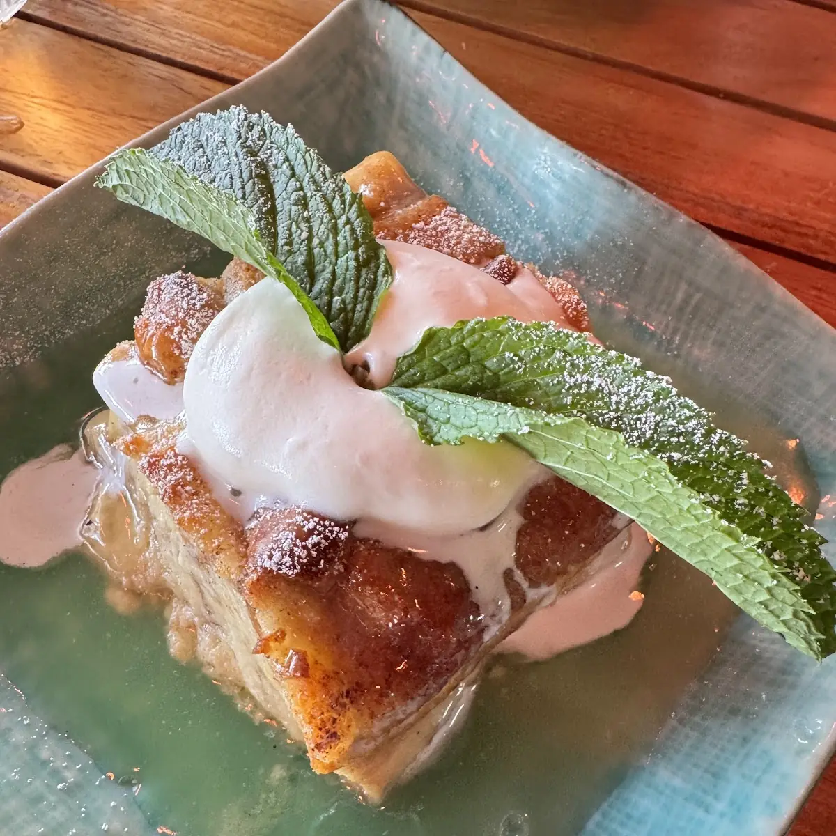 Lilikoi Bread Pudding