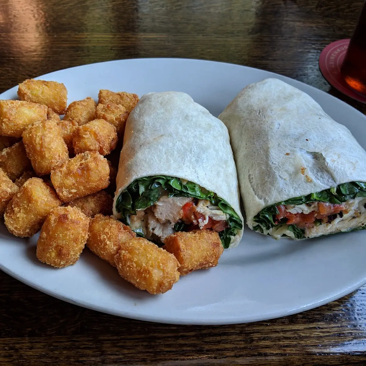 Pesto Chicken Wrap