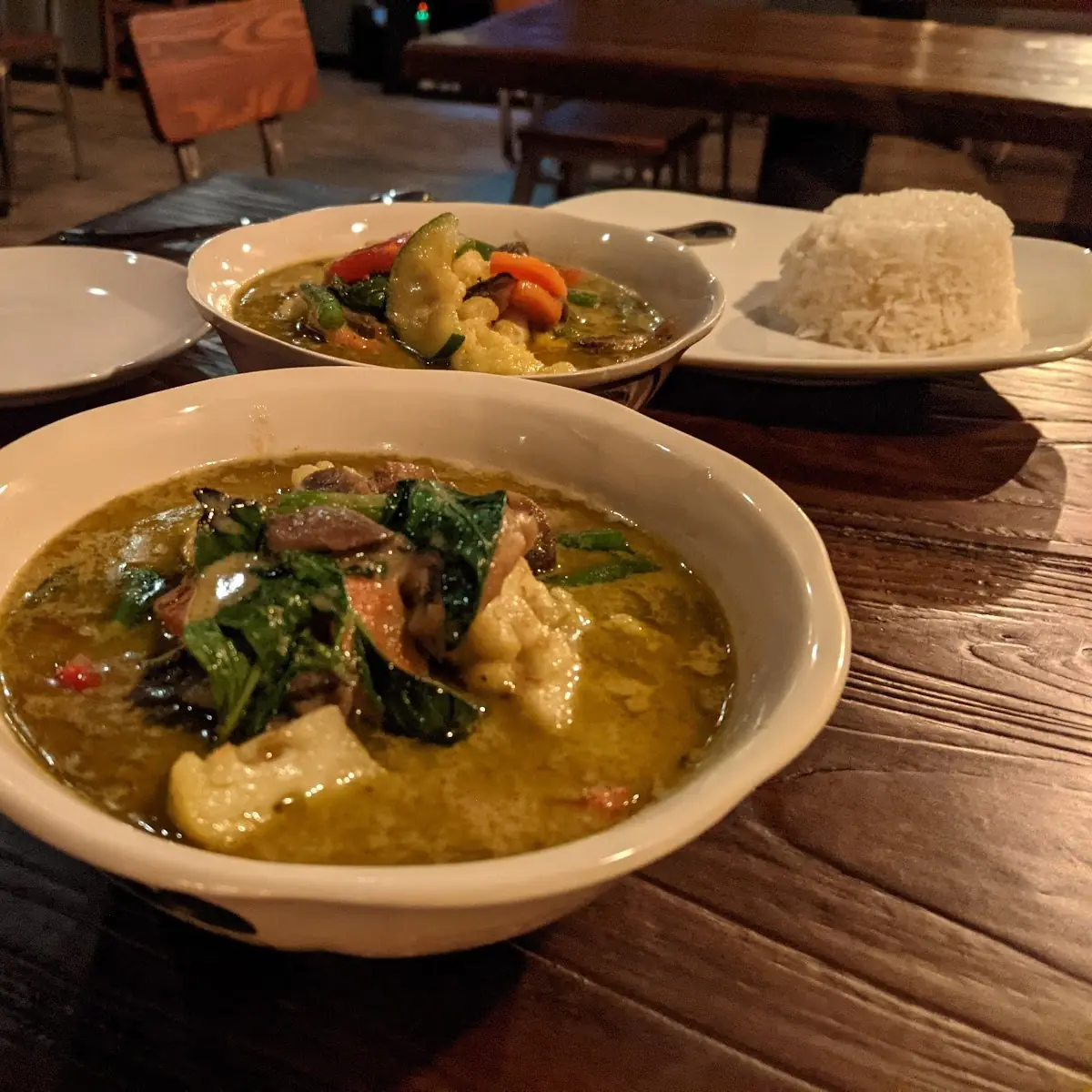Vegetable Green Curry