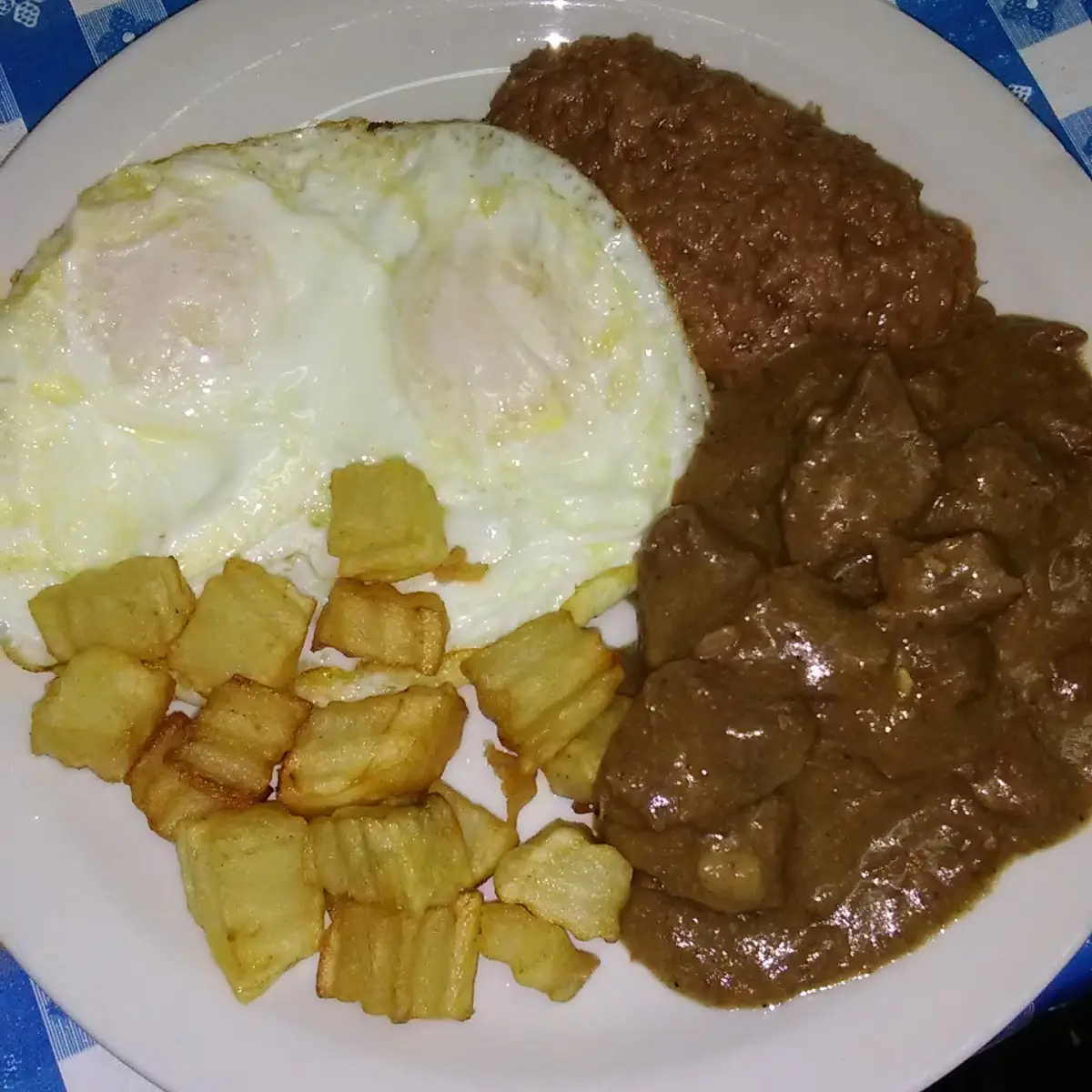 Carne Guisada Plate