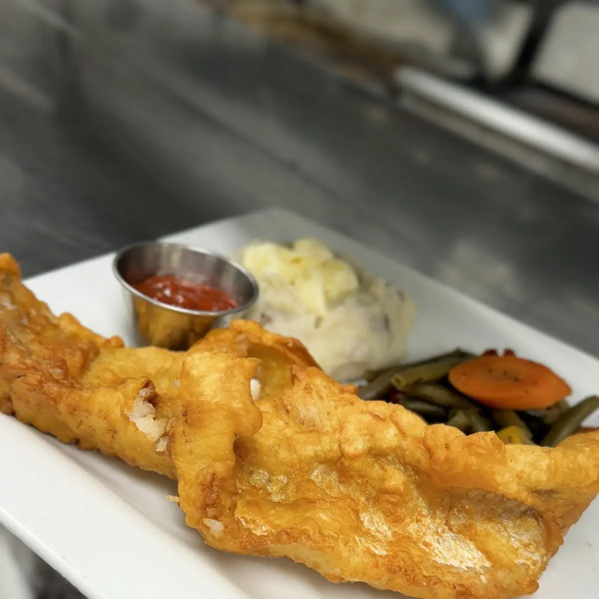 Beer Battered Walleye