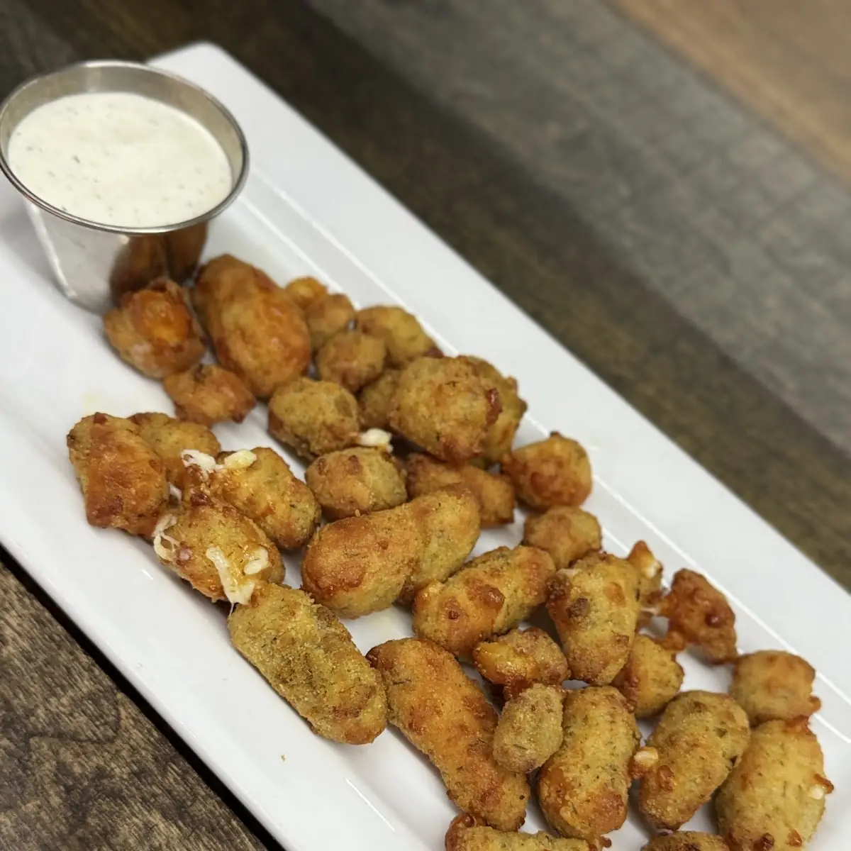 Dill Pickle Cheese Curds