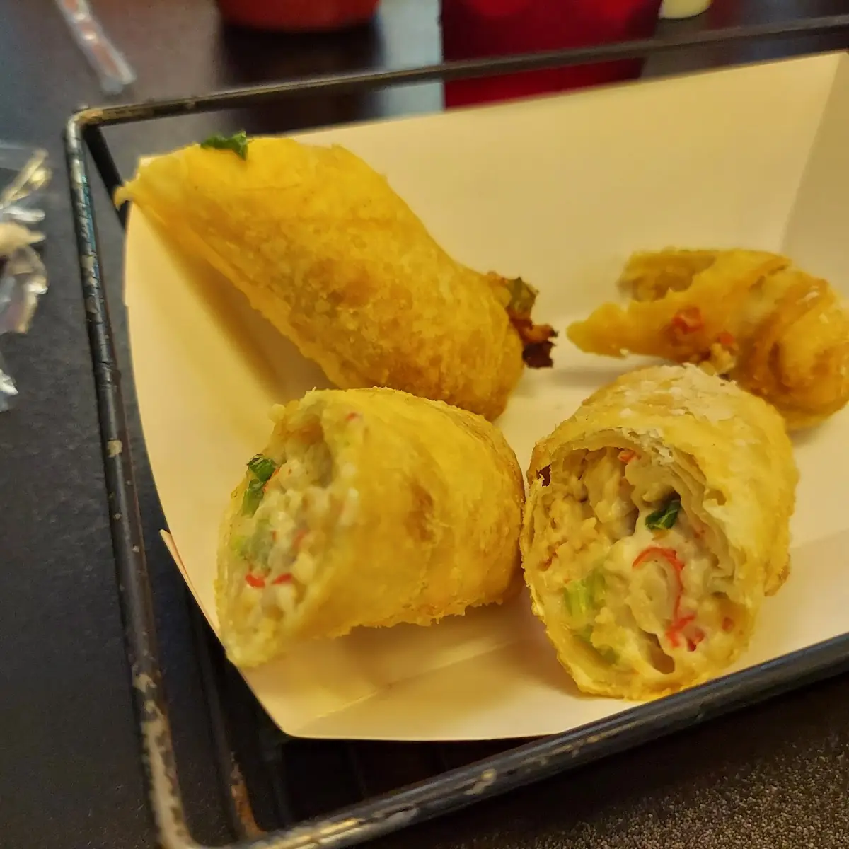 Crab Cream Cheese Egg Rolls