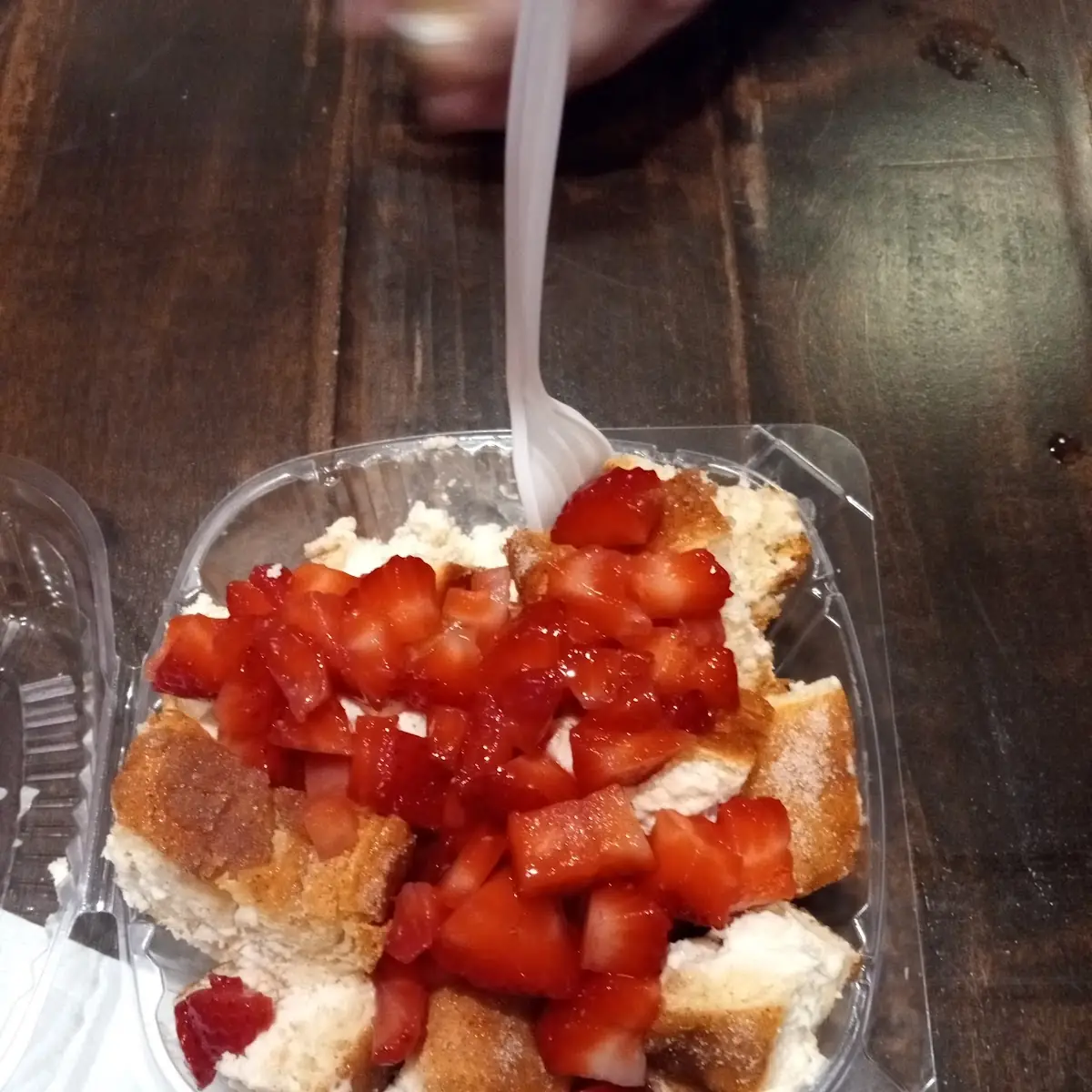 Strawberry Cheesecake Churros