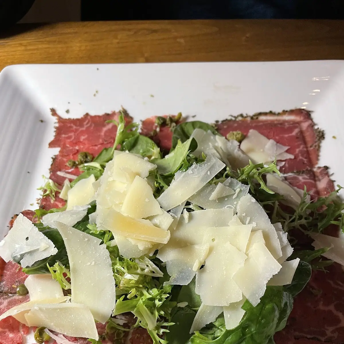 Raw Beef Carpaccio