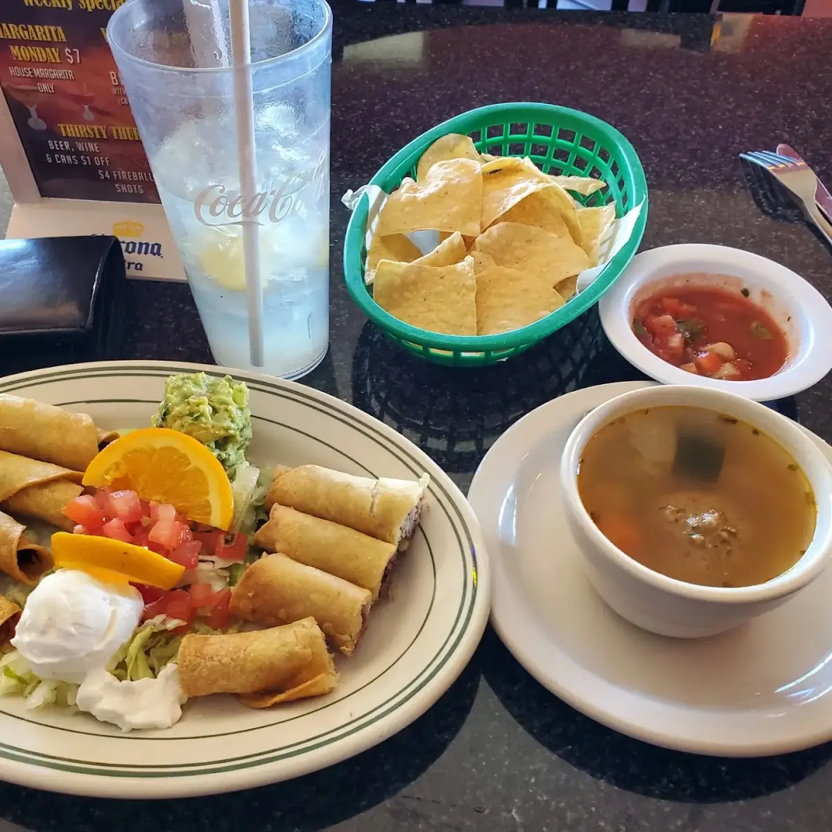 Chicken and Beef Taquitos