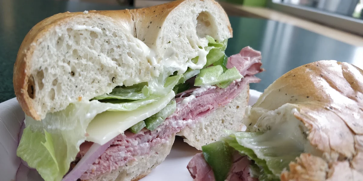 Rare Roast Beef Bagel