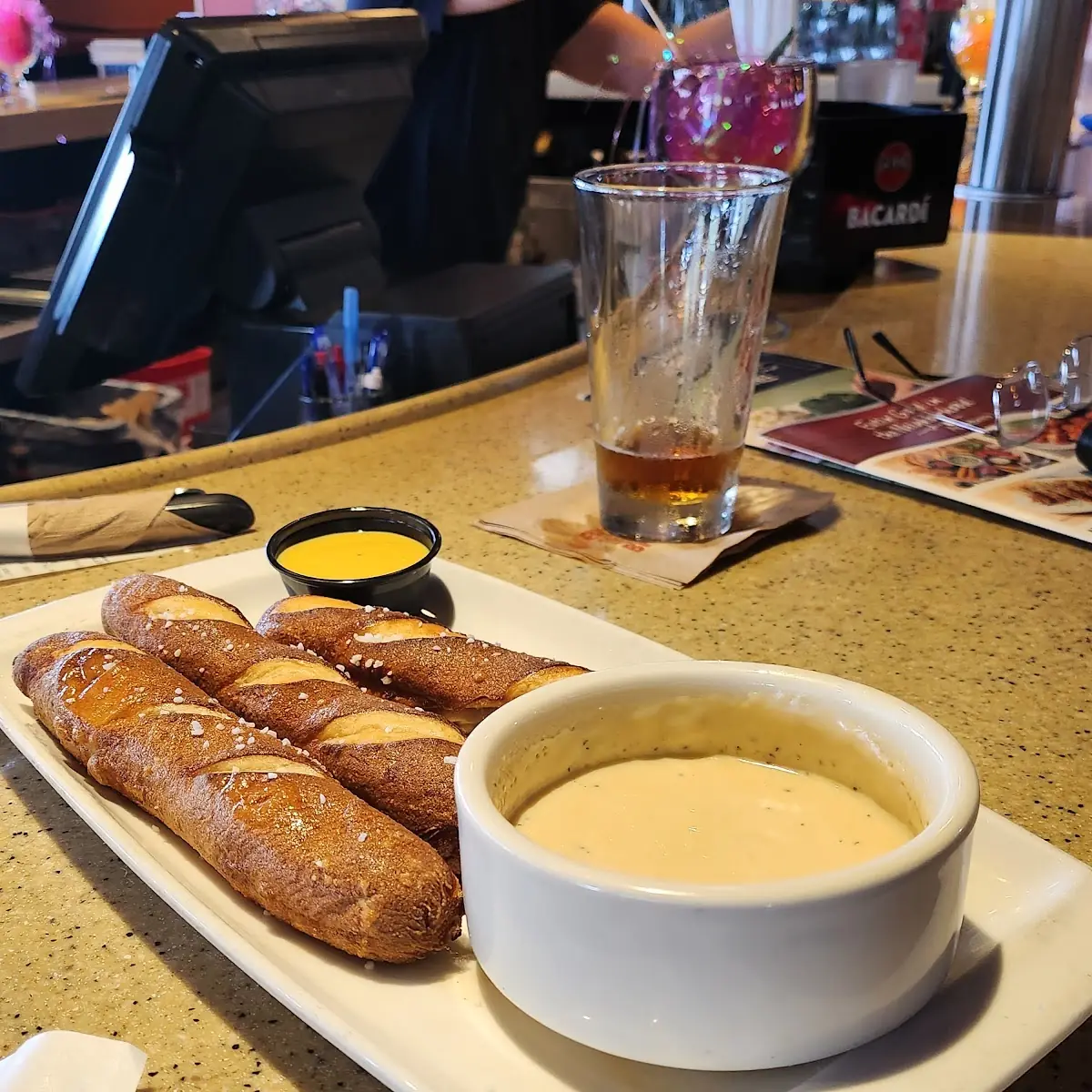 Preztels with Beer Cheese Dip
