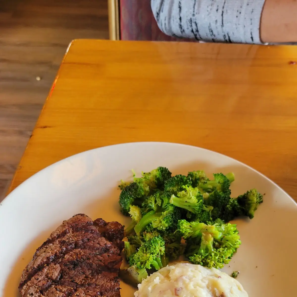 Sirloin Steak with Baked Potato
