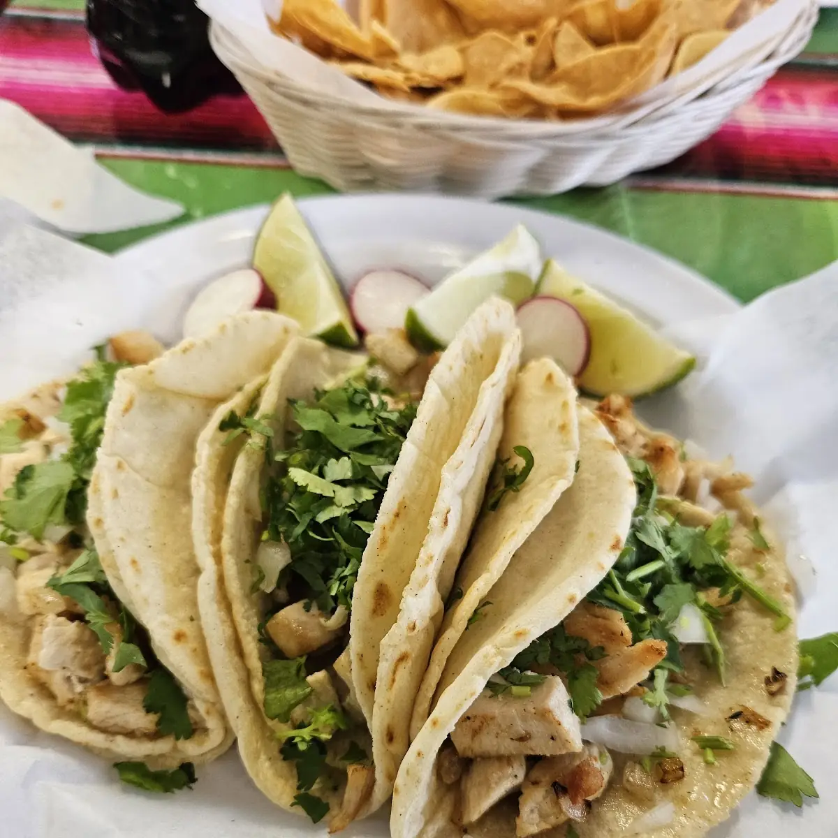 Chicken Tacos Tacos De Pollo