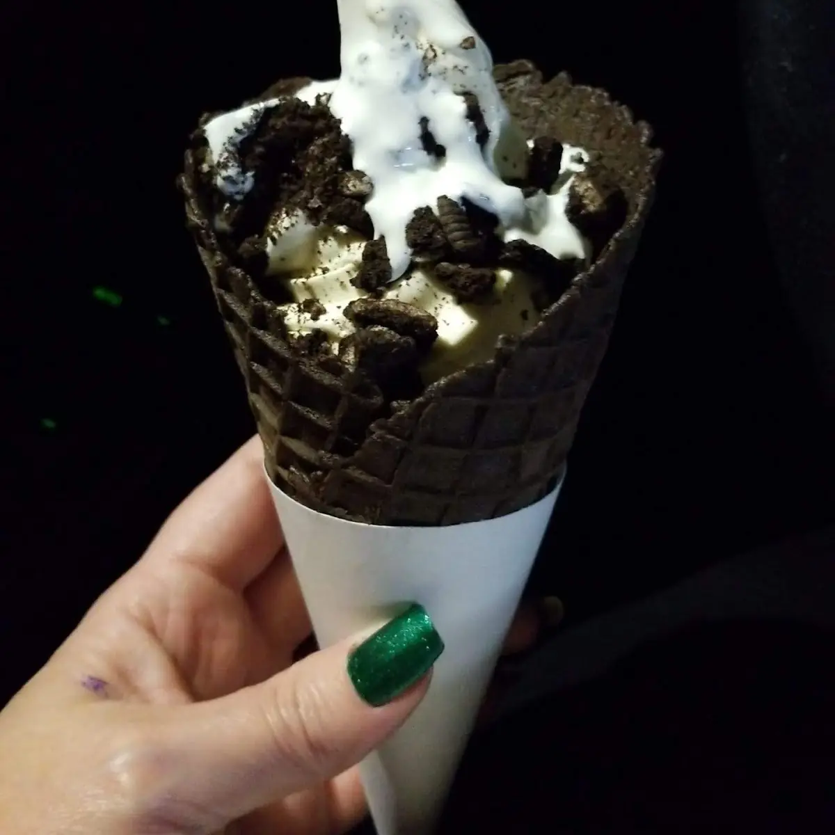 Oreo Cookie Cone