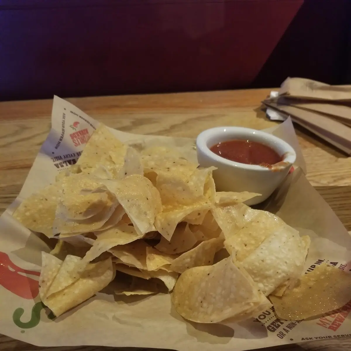 Bottomless Tostada Chips