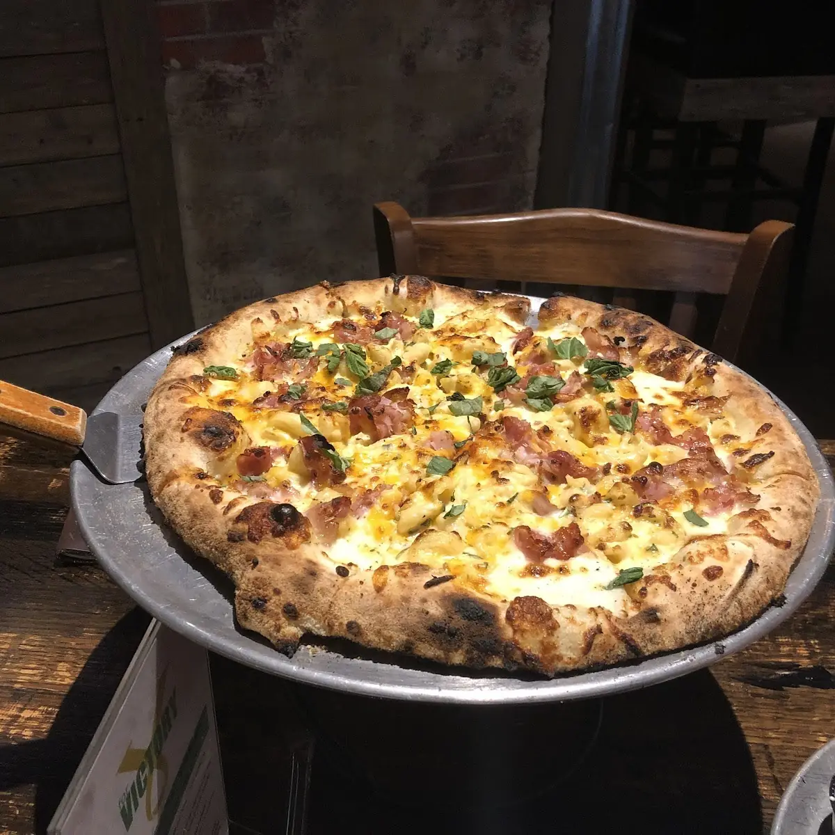 Steak & Eggs Pizza