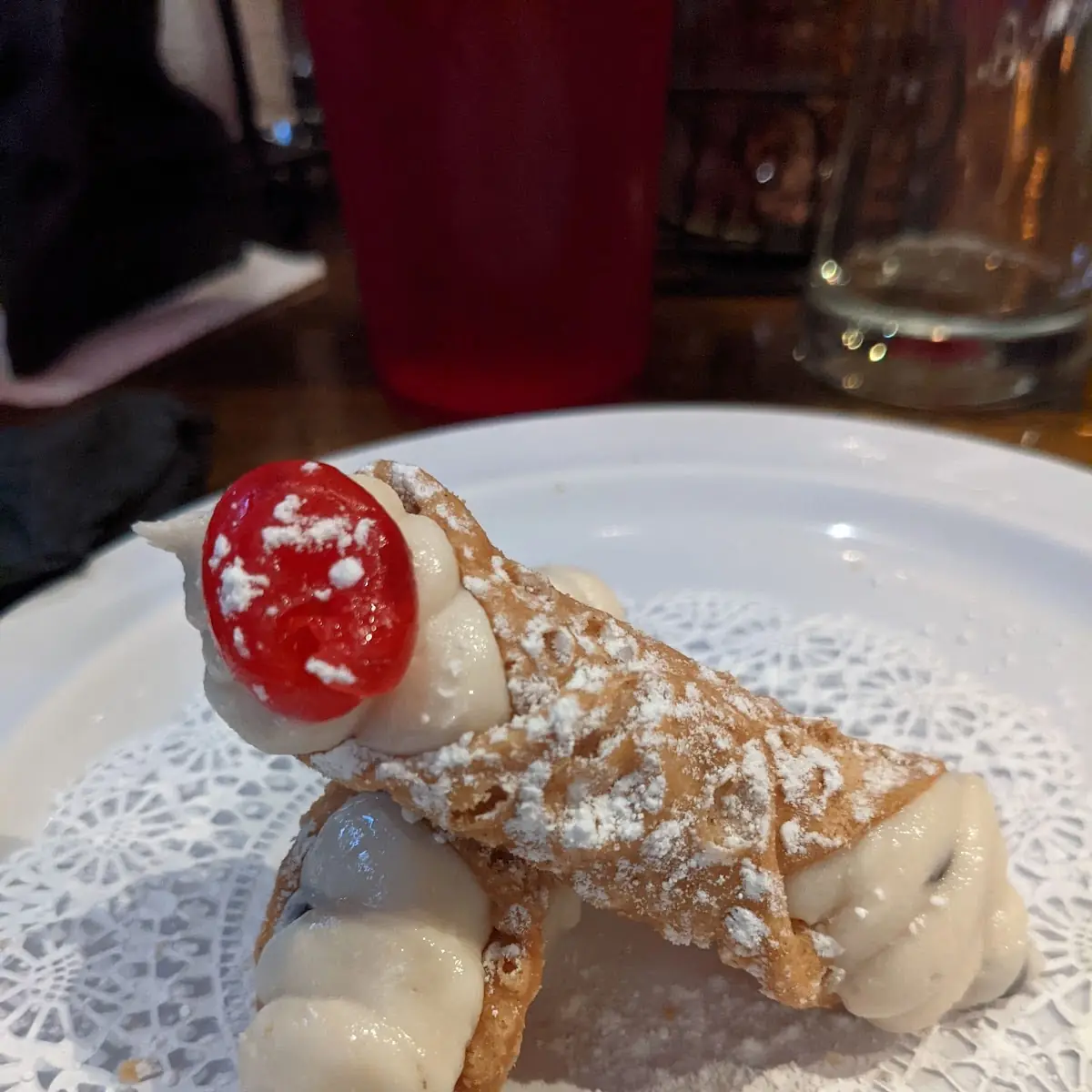 Strawberry & White Chocolate Cannoli