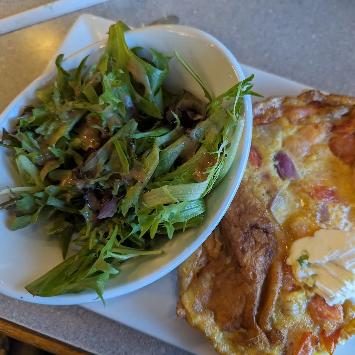 Smoked Salmon Frittata