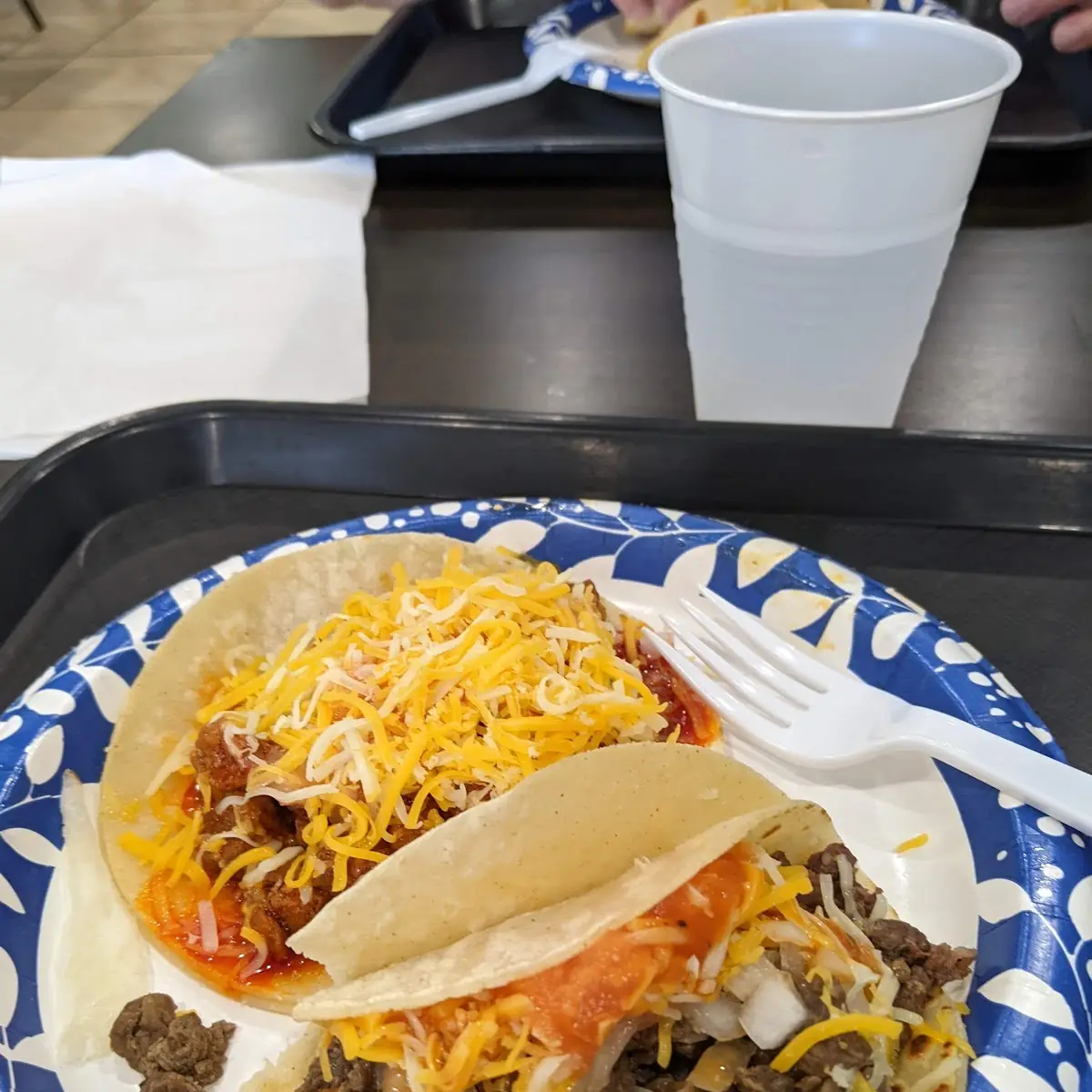 Beef Taco & Chicken Machaca Taco
