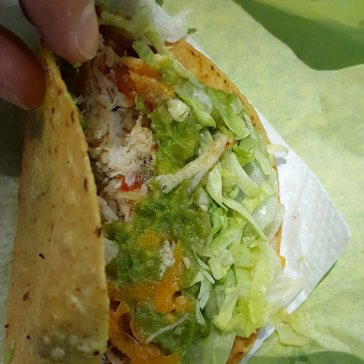 Chicken Taco with Guac