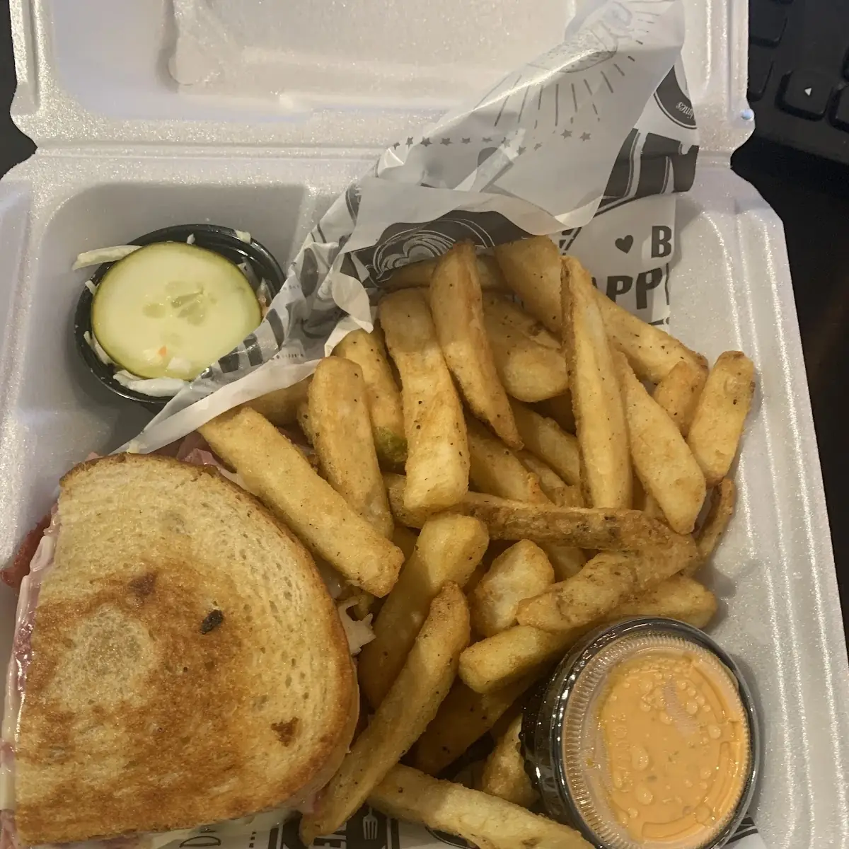 Grilled Cheese with Fries