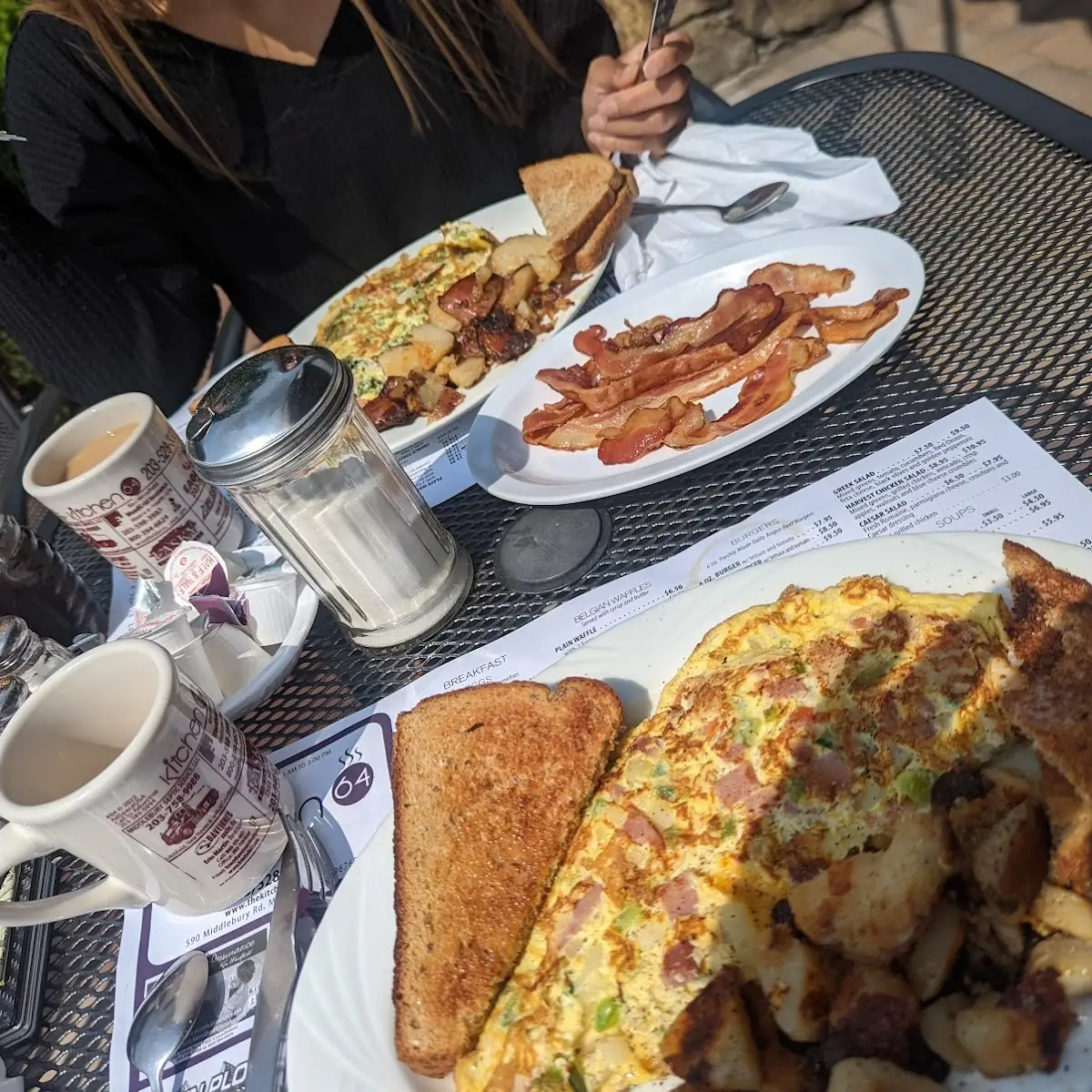 Western Omelette Platter